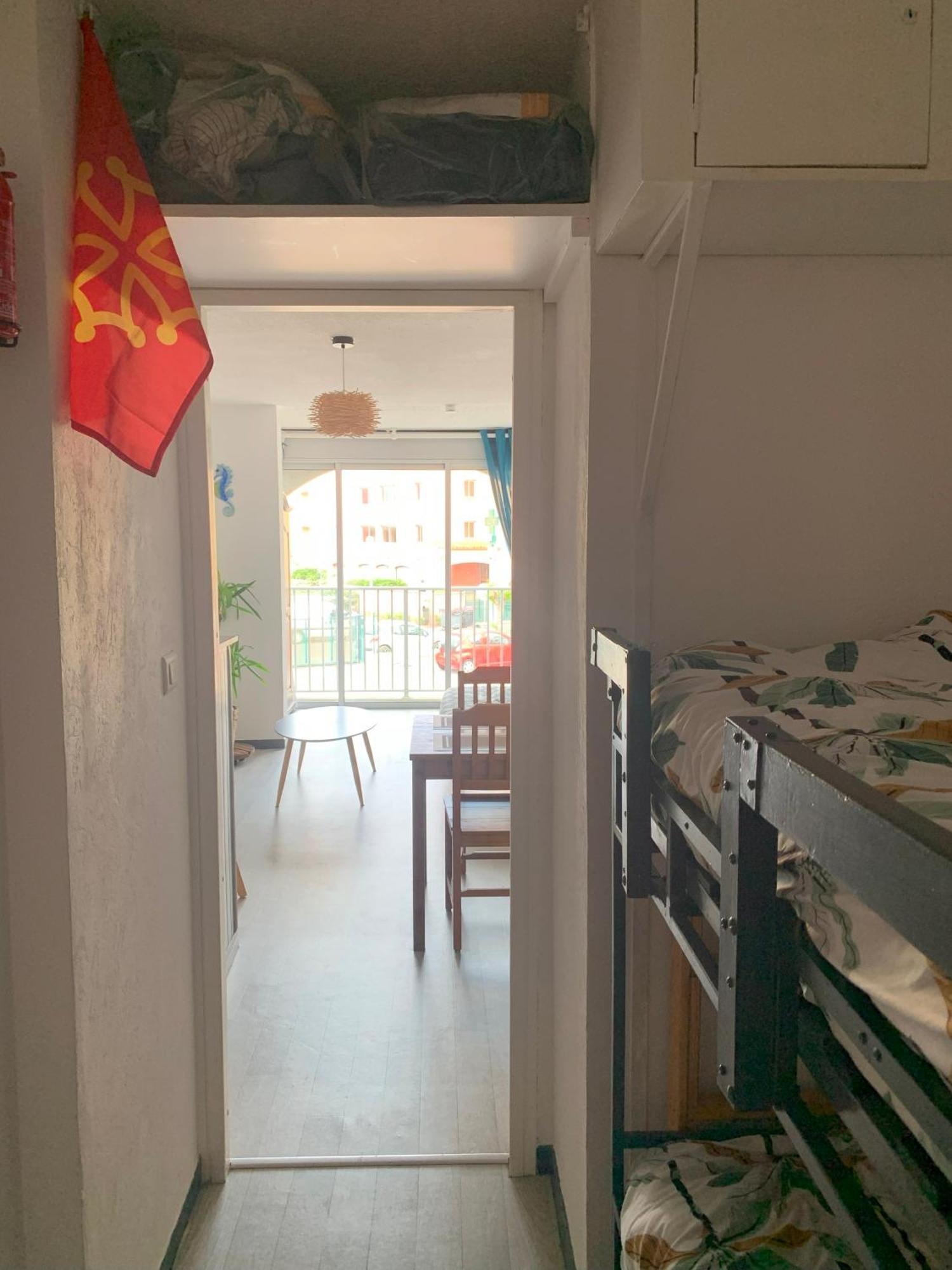 Joli Studio Proche Plage Du Mole 阿格德 外观 照片