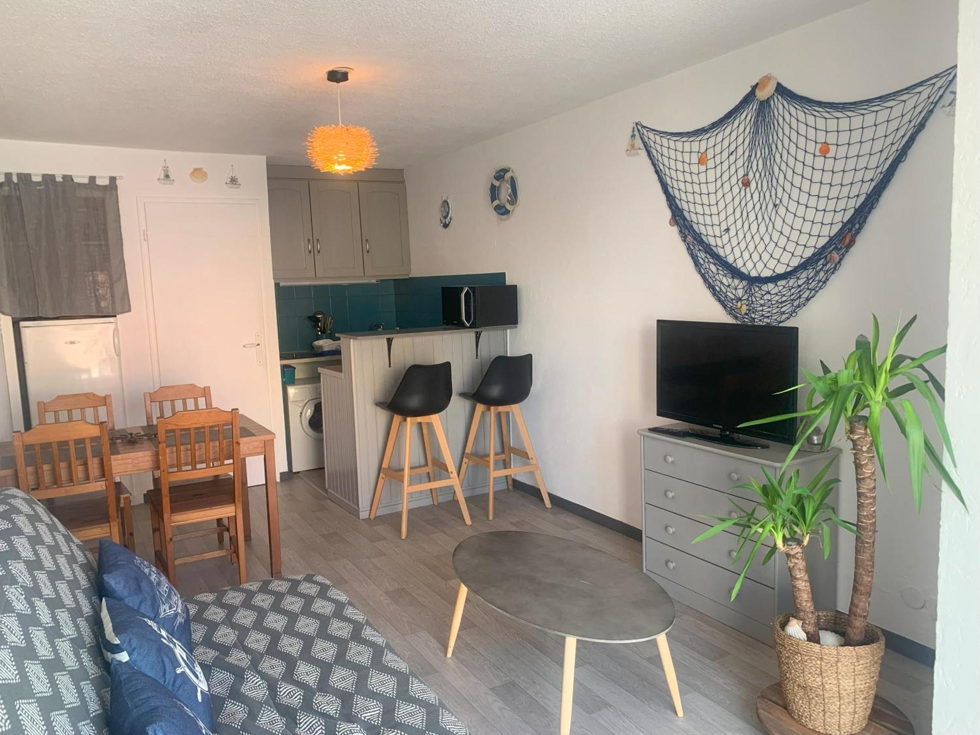 Joli Studio Proche Plage Du Mole 阿格德 外观 照片
